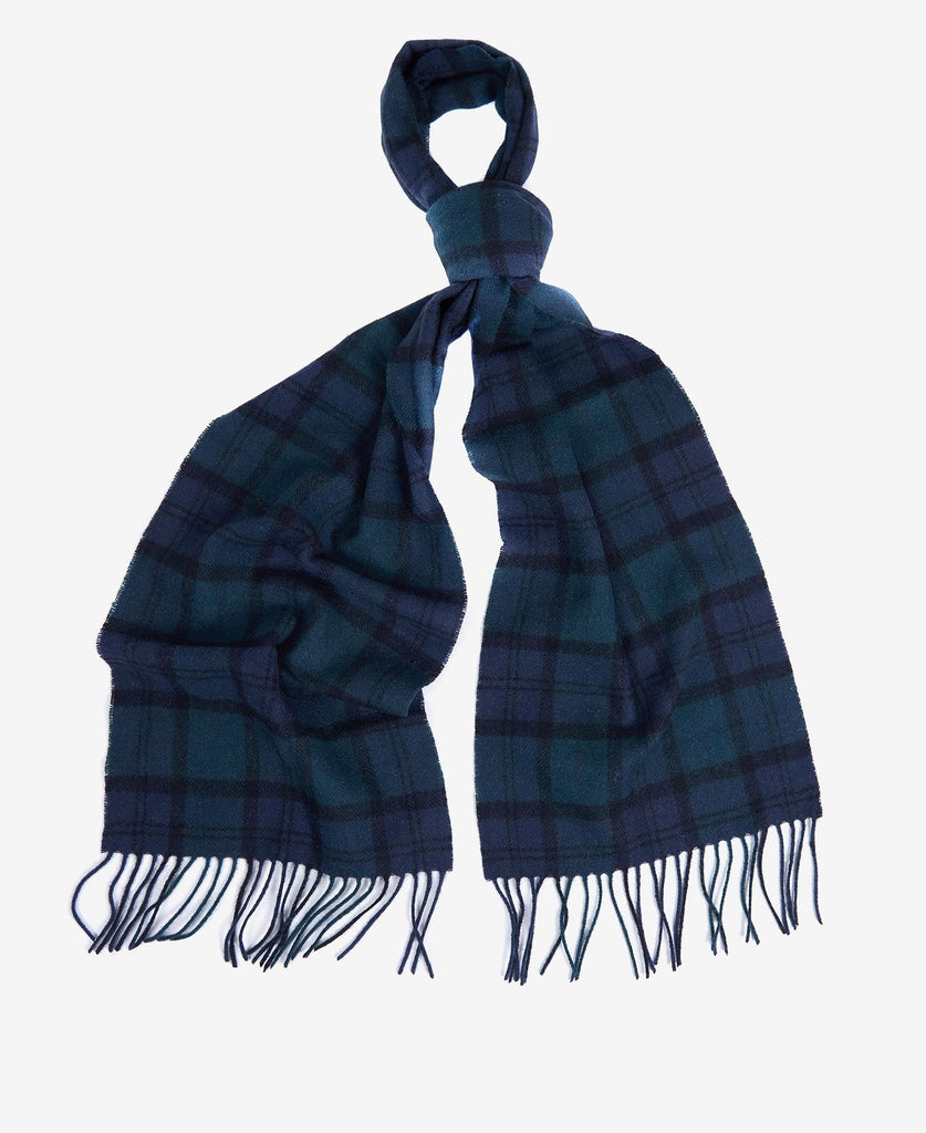 Barbour Pure Lambswool Tartan Scarf - Country Ways