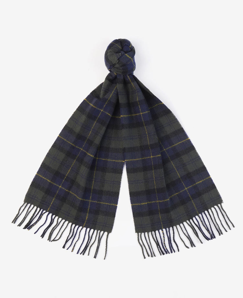 Barbour Pure Lambswool Tartan Scarf - Country Ways