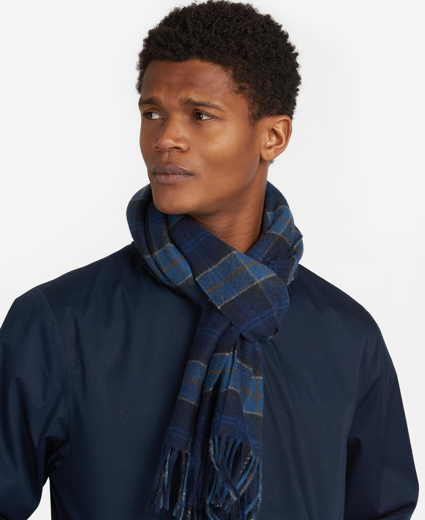 Barbour Pure Lambswool Tartan Scarf - Country Ways