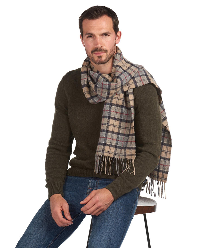 Barbour Pure Lambswool Tartan Scarf - Country Ways