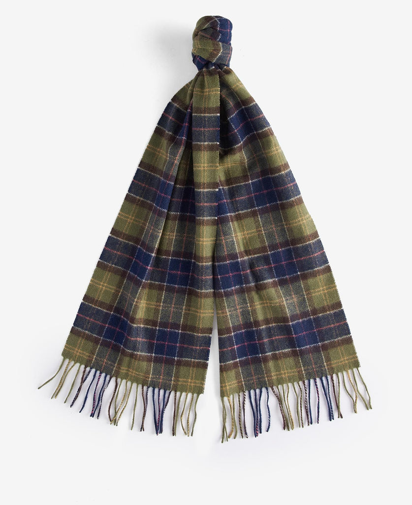 Barbour Pure Lambswool Tartan Scarf - Country Ways