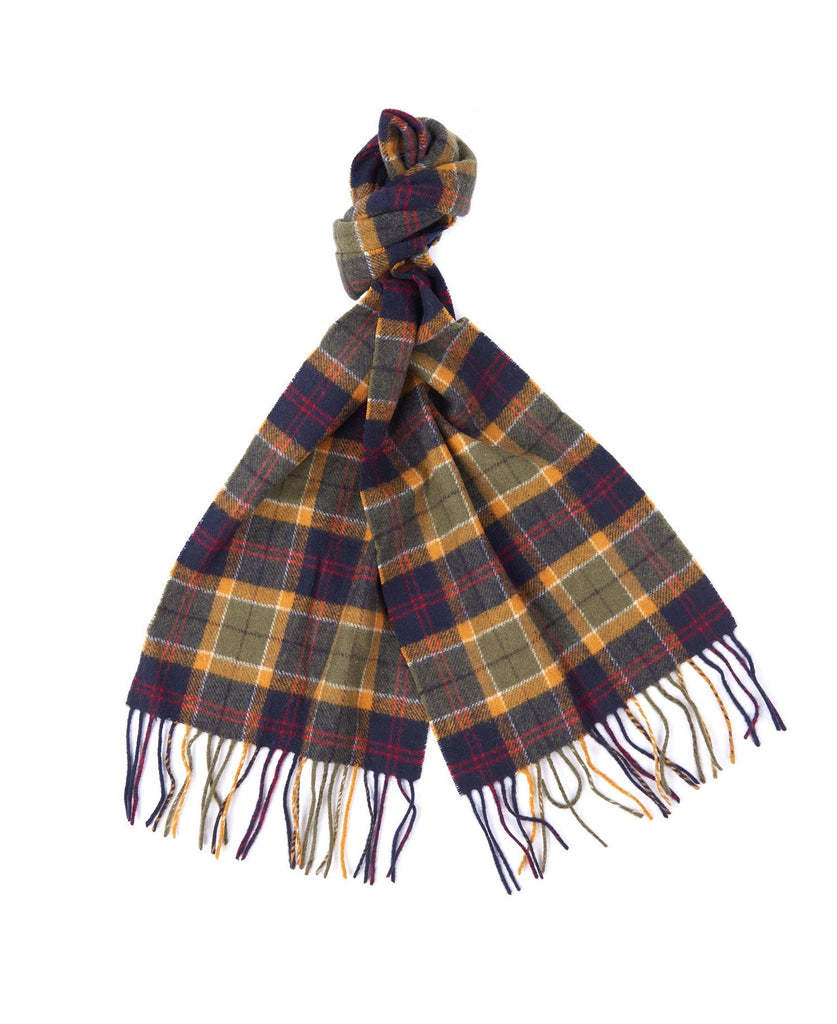 Barbour Pure Lambswool Tartan Scarf - Country Ways