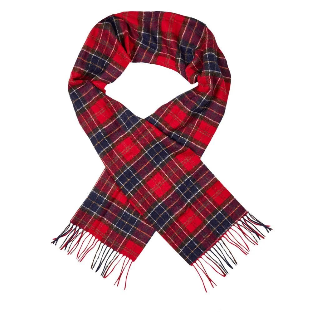 Barbour Pure Lambswool Tartan Scarf - Country Ways