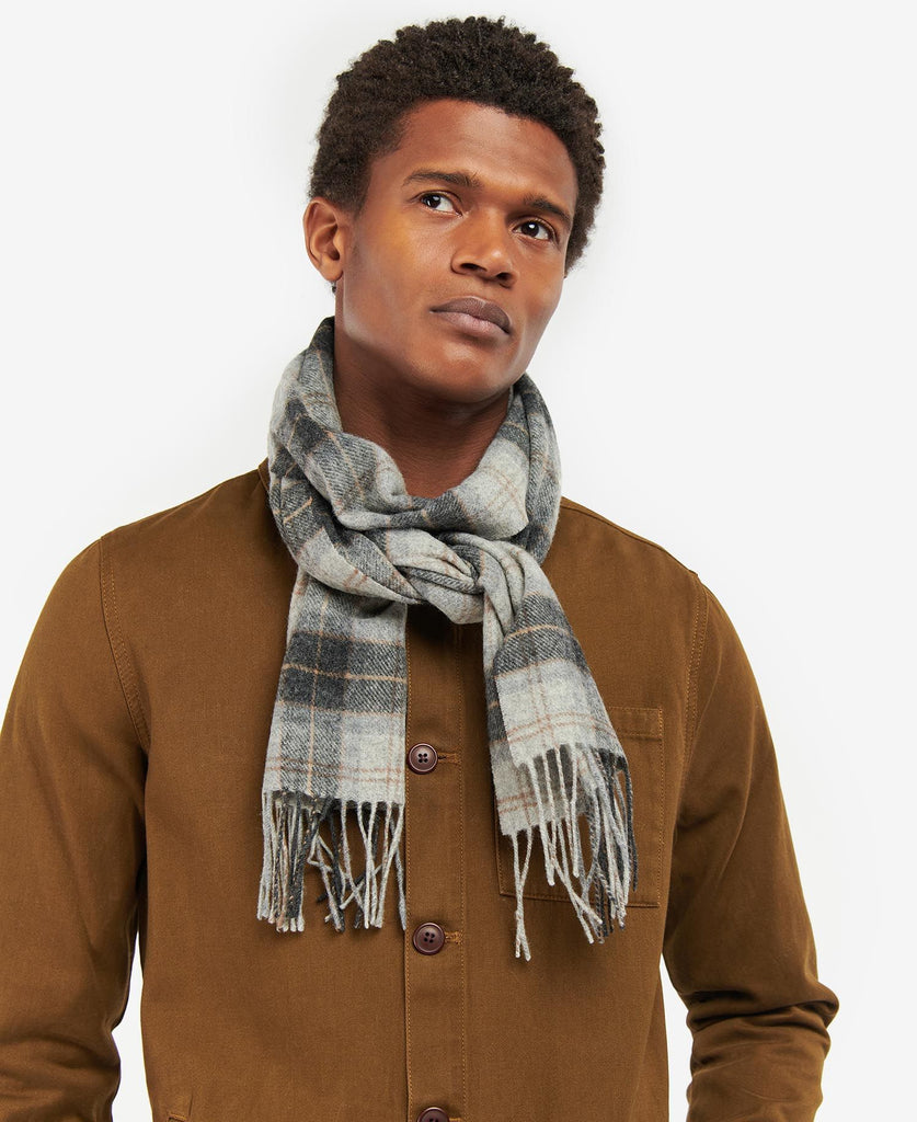 Barbour Pure Lambswool Tartan Scarf - Country Ways