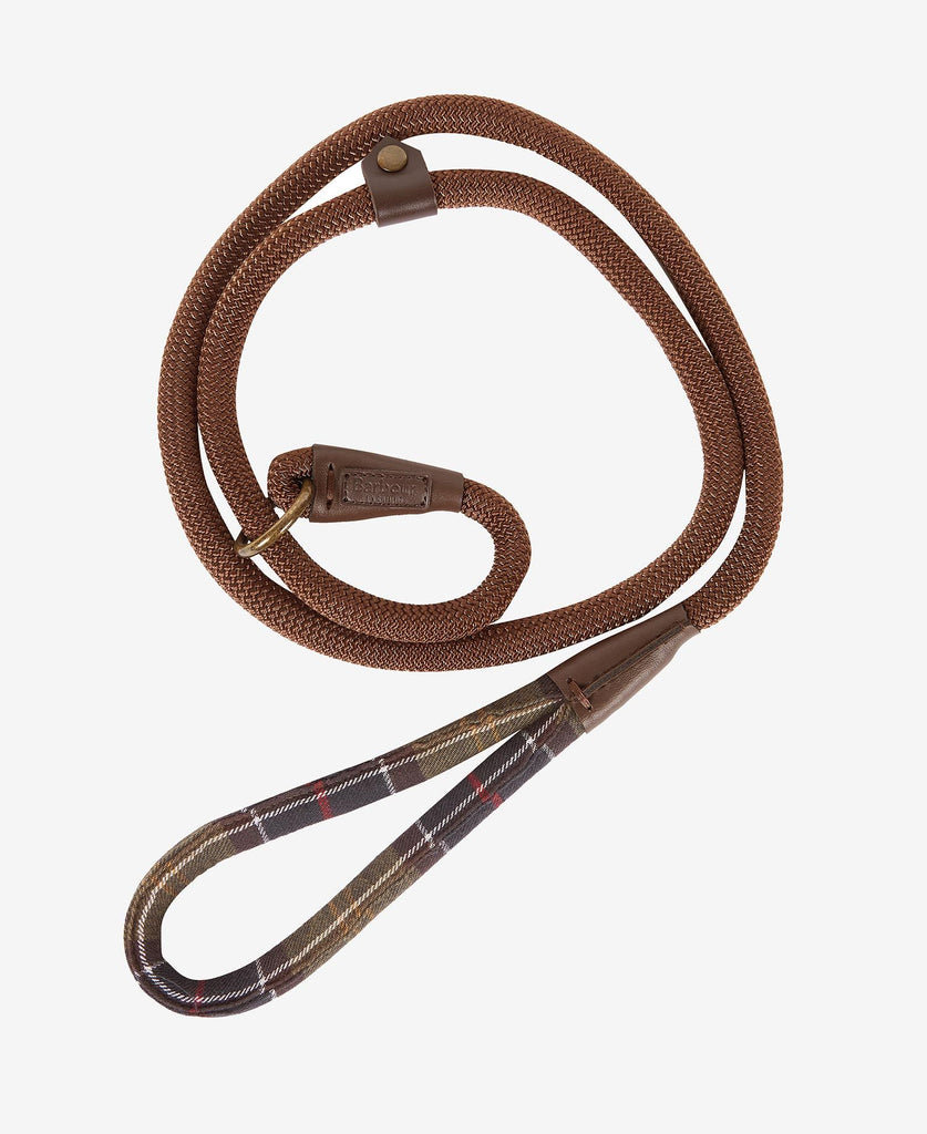 Barbour Tartan Trimmed Slip Lead - Country Ways