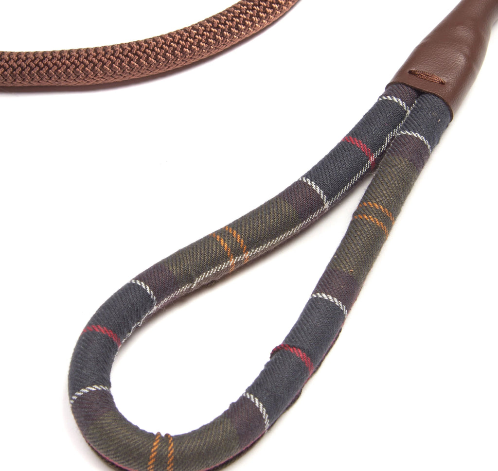 Barbour Tartan Trimmed Slip Lead - Country Ways