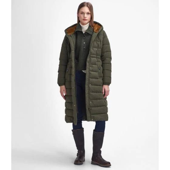 Barbour ladies puffer coats sales
