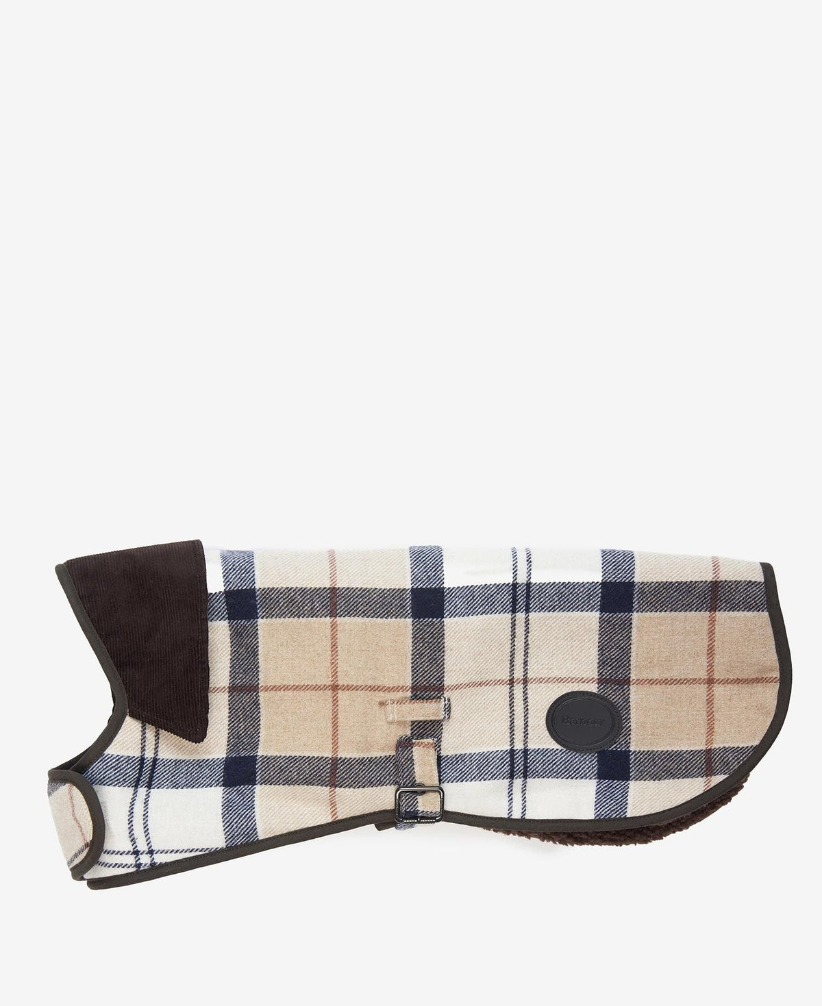 Barbour Wool Touch Dog Coat - Rosewood Tartan - Country Ways