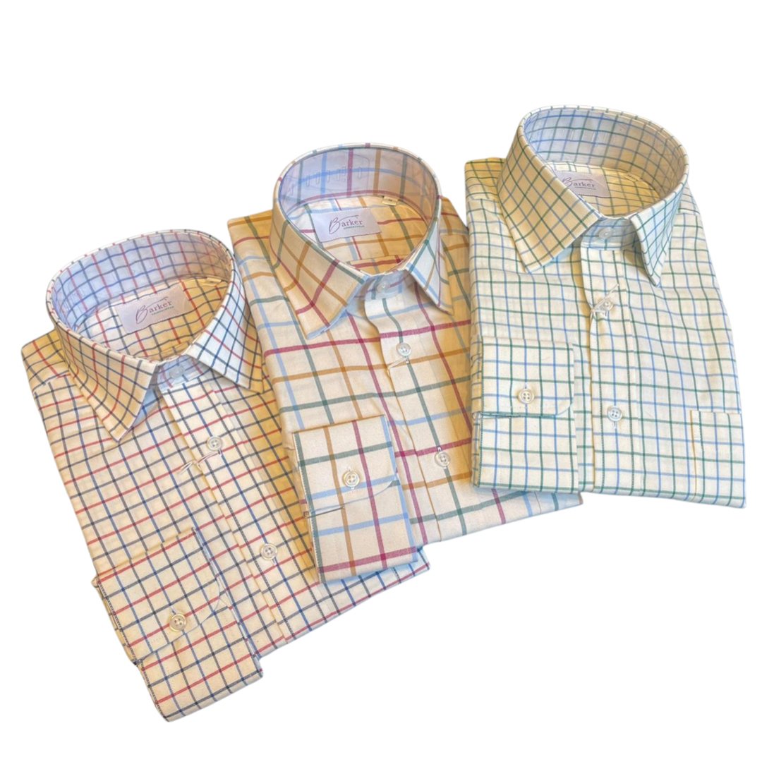 Barker Men's Country Check Shirts - Country Ways