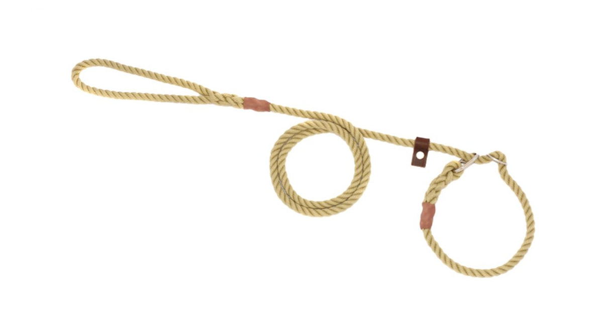 Bisley Double Stop Slip Lead Rope Natural - Country Ways
