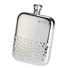 Bisley Hammered Kidney Pewter Flask - Country Ways