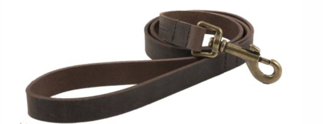 Bisley Heritage Leather Dog Lead - Country Ways