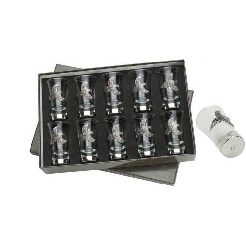 Bisley Position Finder 1 - 10 Numbered Glasses Pheasant in Box - Country Ways