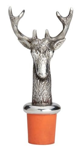 Bisley Stag Bottle Stopper - Country Ways