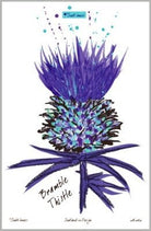 Bramble Thistle Tea Towel - Country Ways
