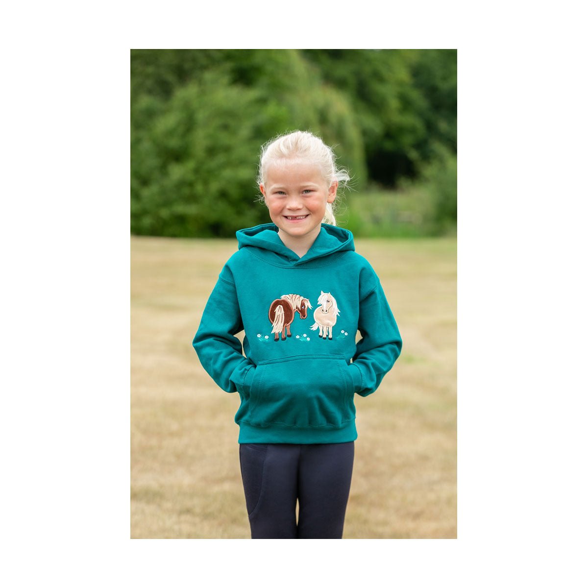 British Country Collection Ruby & Honey Children's Hoodie - Country Ways