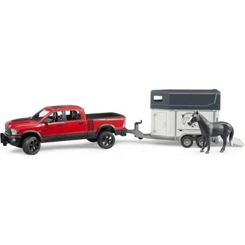 Bruder Ram 2500 Power Wagon Trailer and horses - Country Ways