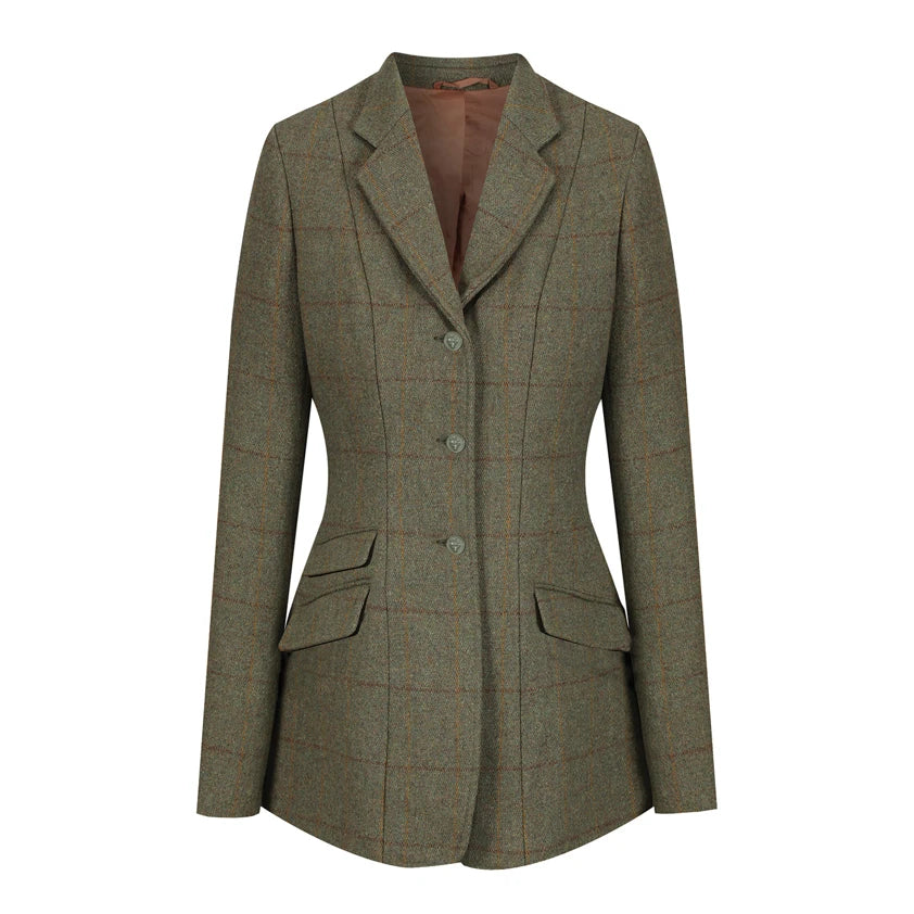 Equetech Women's Claydon Beaufort Tweed Riding Jacket | Country Ways