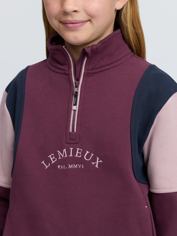 LeMieux Young Rider Viola Quarter Zip Sweater AW26