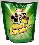 Carletti Mini Chocolate Bananas 120g - Country Ways