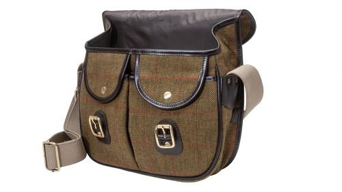 Carryall Bag Hambleton Tweed Messenger Bag by Parker - Hale - Country Ways