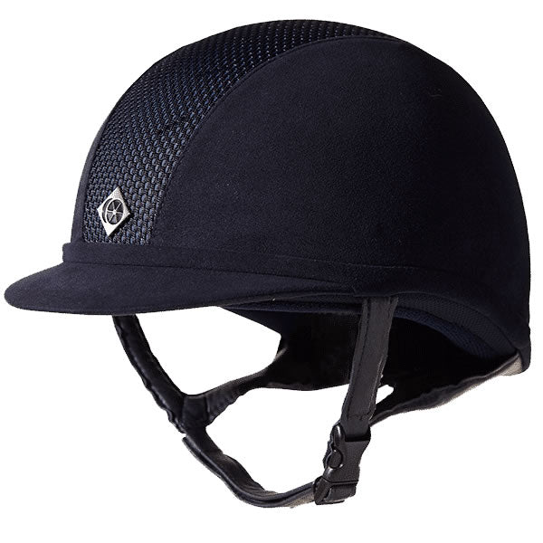 Charles Owen AYR8 Plus Suede - Look Riding Helmet - Country Ways
