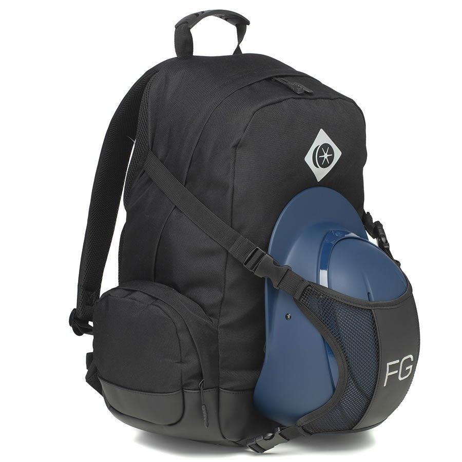 Charles Owen Black Helmet Backpack - Country Ways