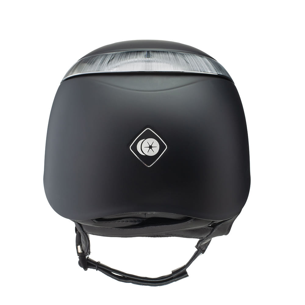 Charles Owen Black Matte Standard Halo Riding Helmet - Country Ways