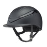 Charles Owen Black Matte Standard Halo Riding Helmet - Country Ways