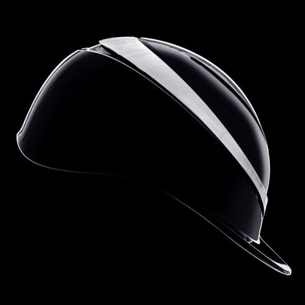 Charles Owen Halo Black Gloss Riding Hat - Country Ways