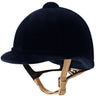 Charles Owen Hampton Velvet Riding Helmet - Country Ways