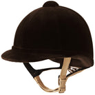 Charles Owen Hampton Velvet Riding Helmet - Country Ways