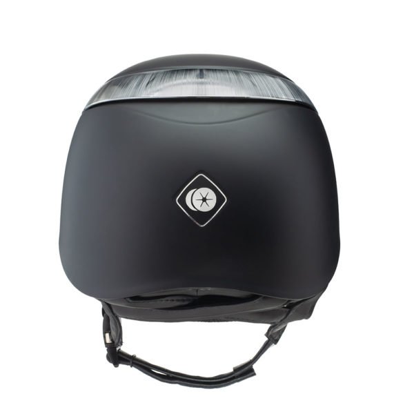 Charles Owen Luxe Black Matte Halo Riding Helmet - Country Ways