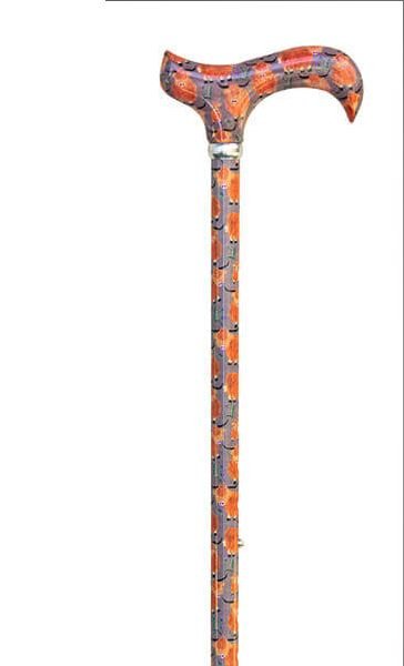 Classic Canes Derby Adjustable - Highland Cows - Country Ways