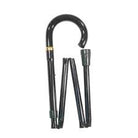 Classic Canes Folding Adjustable Crook - Black - Country Ways