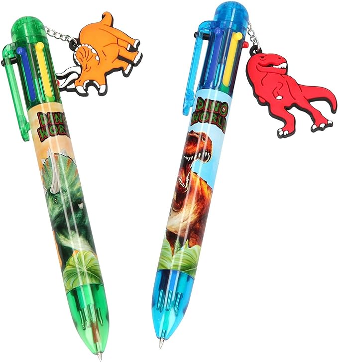 Dino World Ball Pen 6 Colours - Country Ways