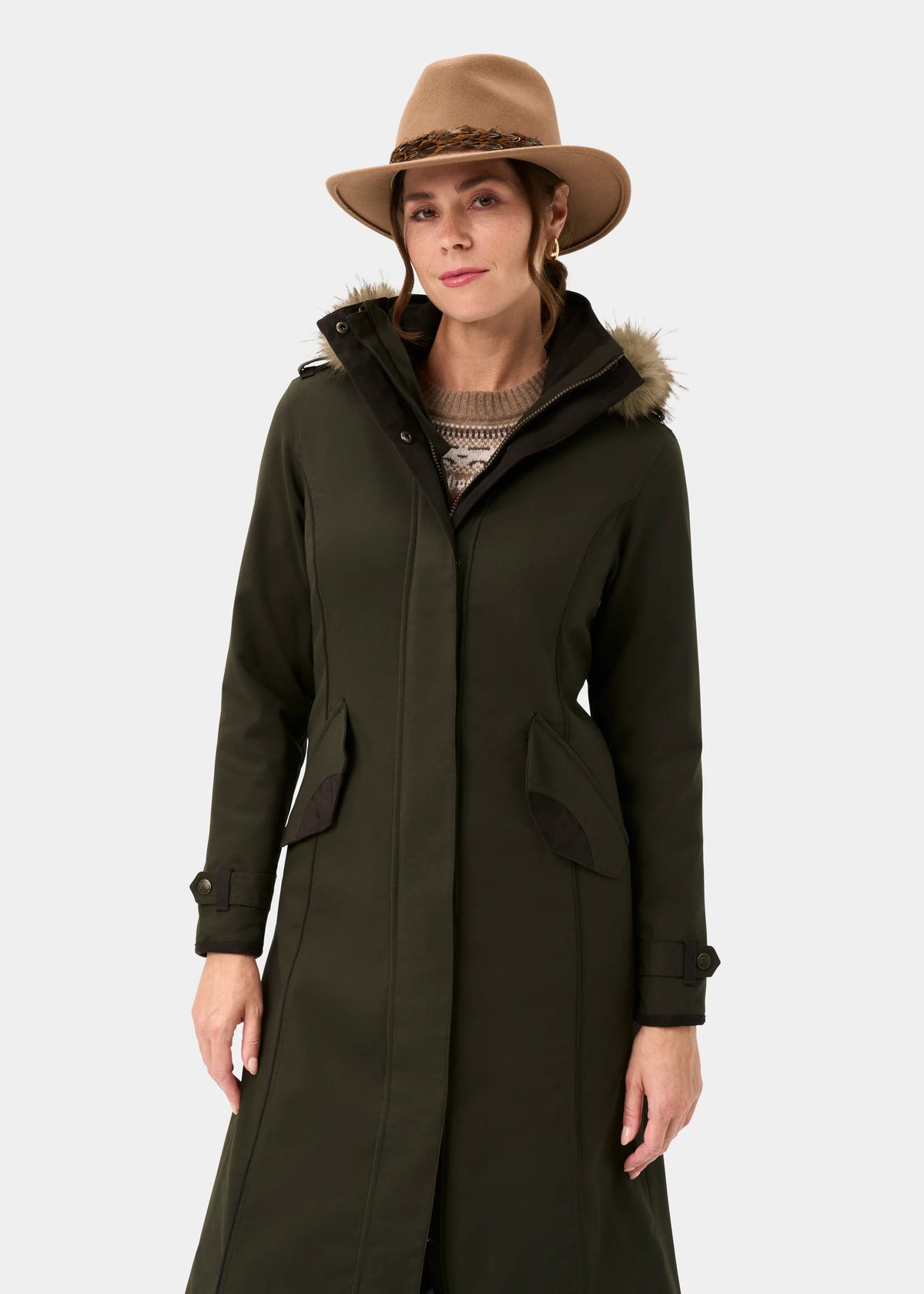 Alan Paine Women's Dunswell Waterproof Long Coat AW26