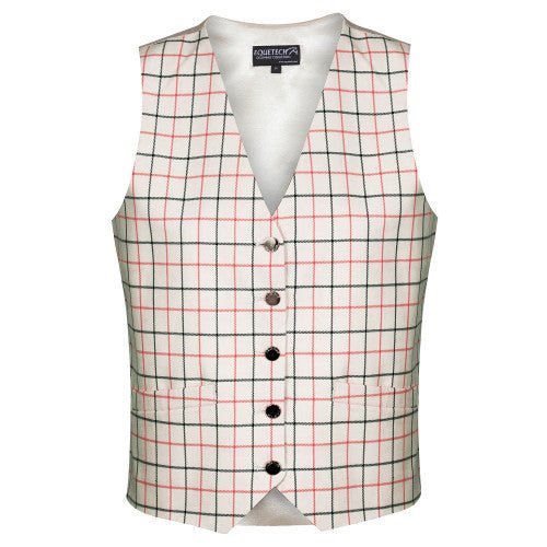 Equetech Classic Tattersall Check Waistcoat - Country Ways