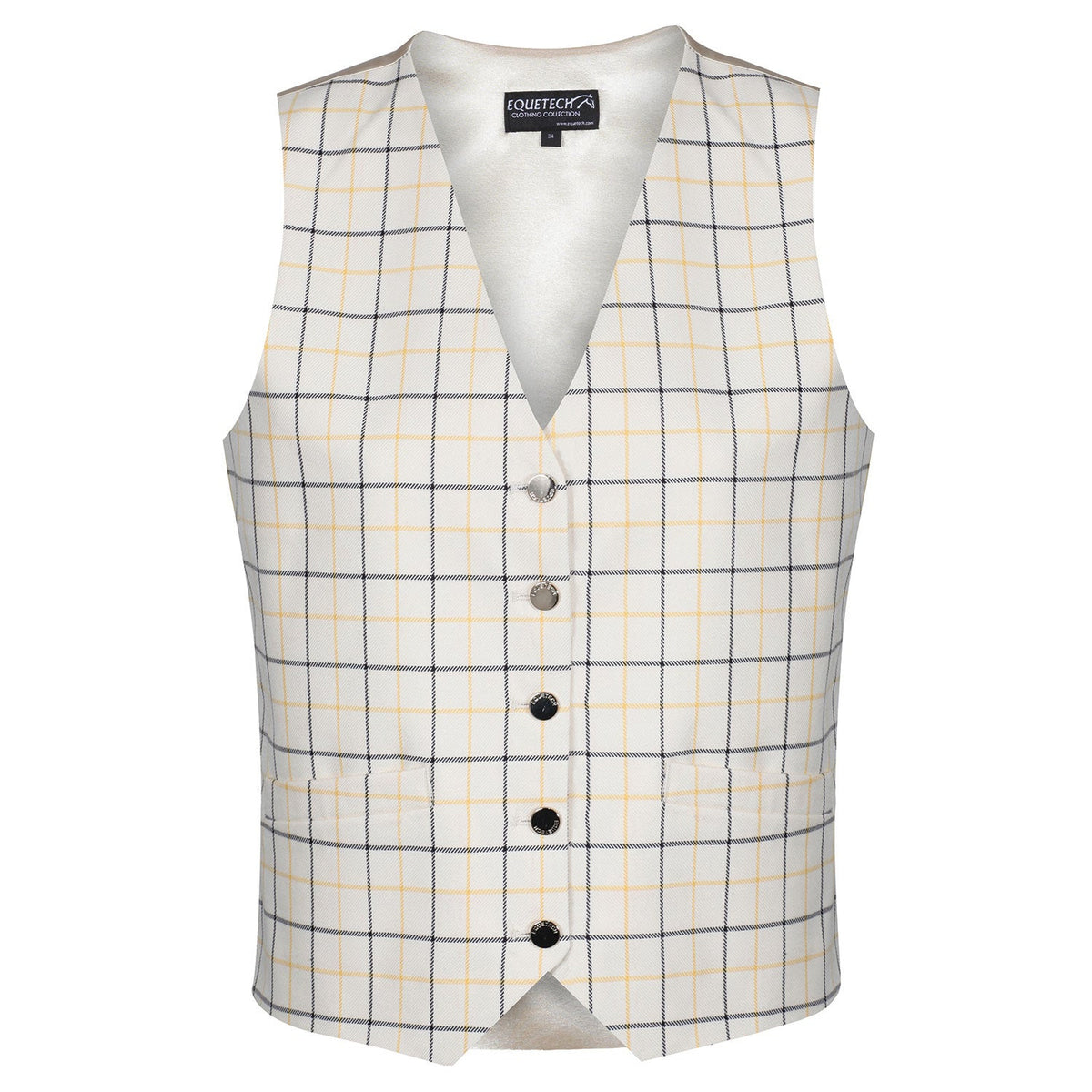 Equetech Classic Tattersall Check Waistcoat - Country Ways