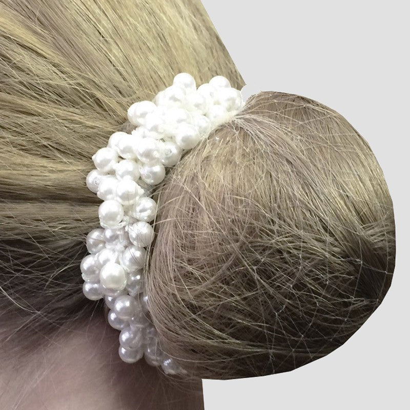 Equetech Pearl Beaded Scrunchie - Country Ways
