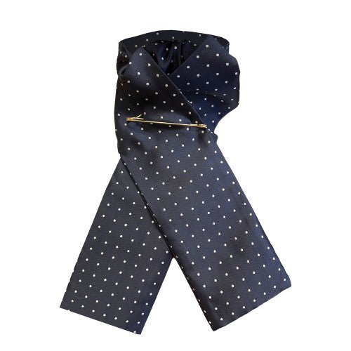 Equetech Ready Tied Stock - Pin Spot - Country Ways