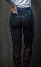 Equetech Womens Denim Grip Breeches - Country Ways