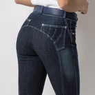 Equetech Womens Denim Grip Breeches - Country Ways