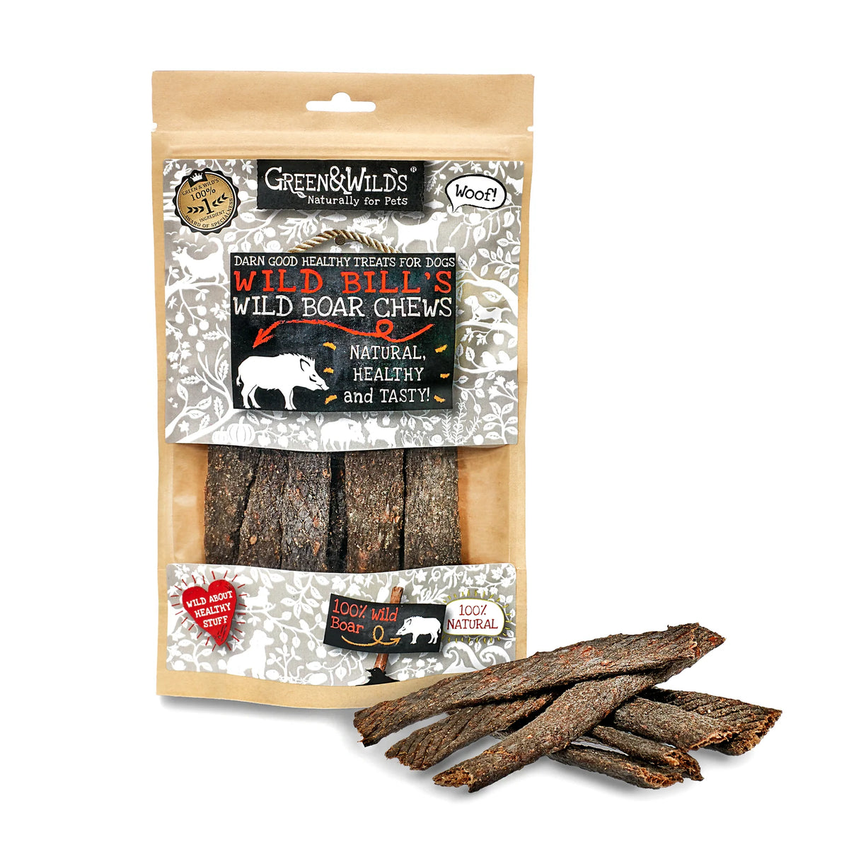 Green & Wild's Wild Bill's Wild Boar Chews