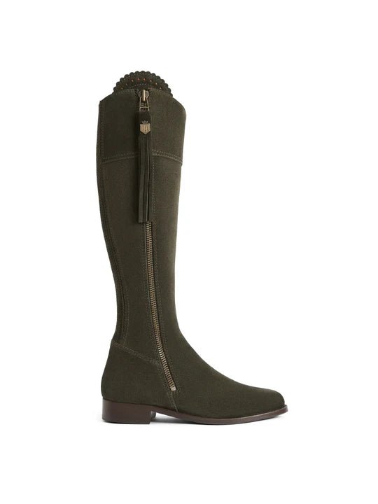 Fairfax & Favor Flat Suede Regina Regular Fit AW24 - Country Ways