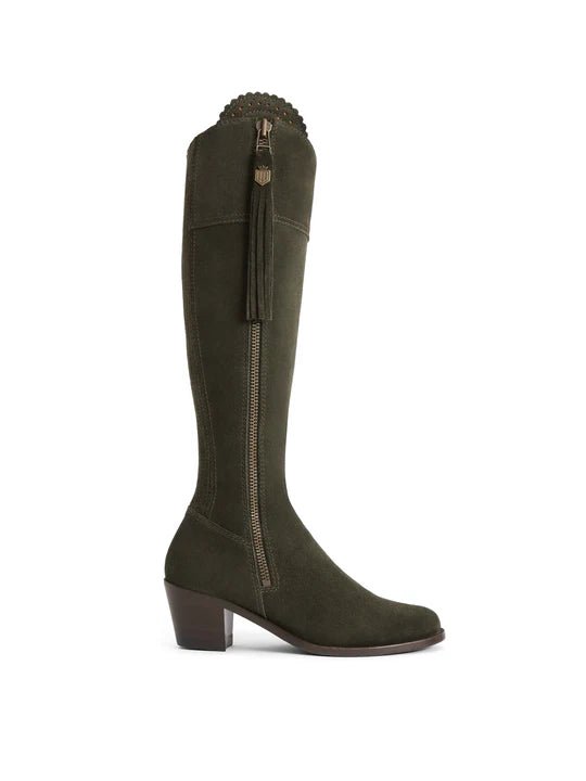 Fairfax & Favor Heeled Suede Regina Regular Fit AW24 - Country Ways