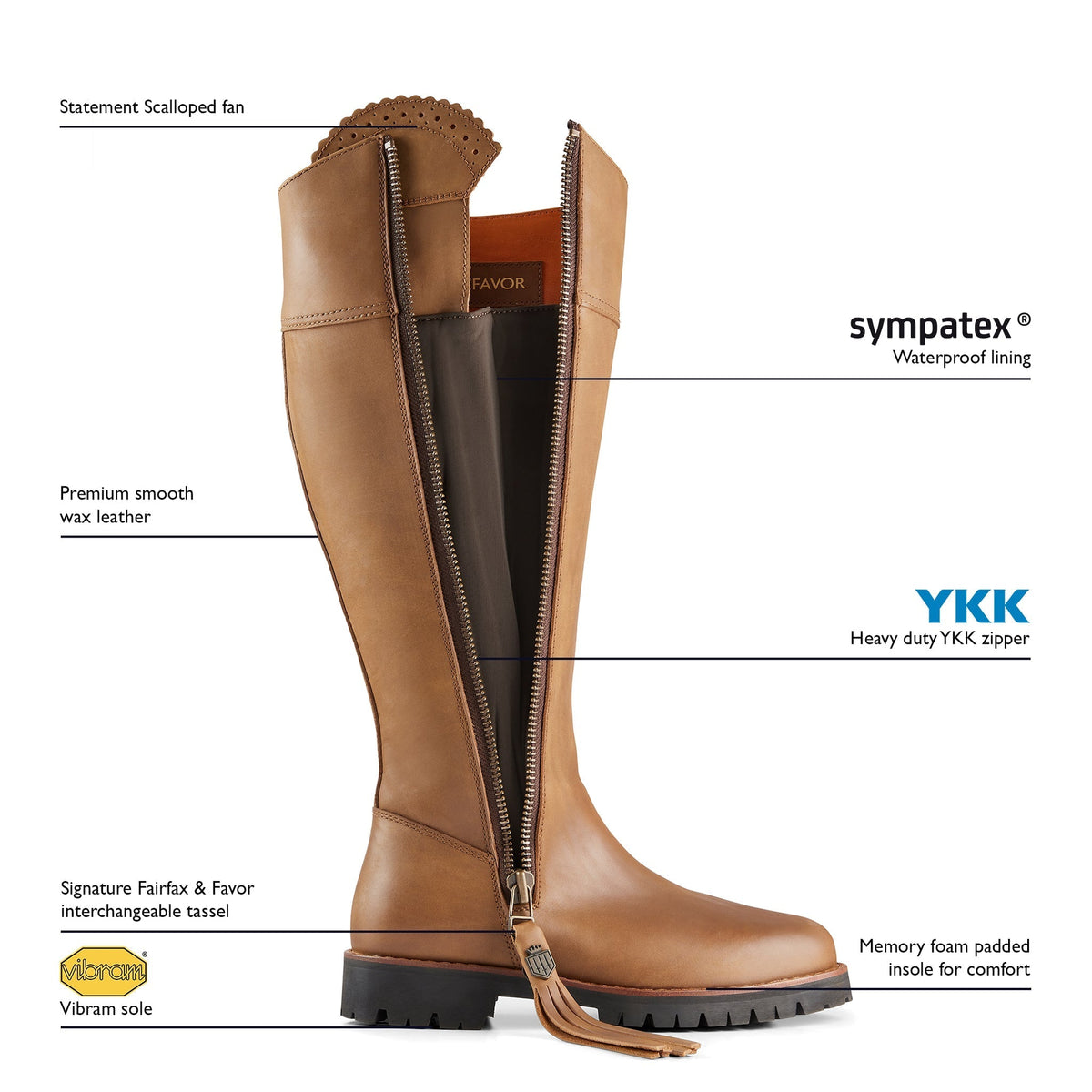 Fairfax & Favor The Explorer Boots - Narrow Fit - Country Ways