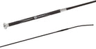 Fleck Contact Dressage Whip Black 130cm - Country Ways