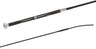Fleck Contact Dressage Whip Black 130cm - Country Ways