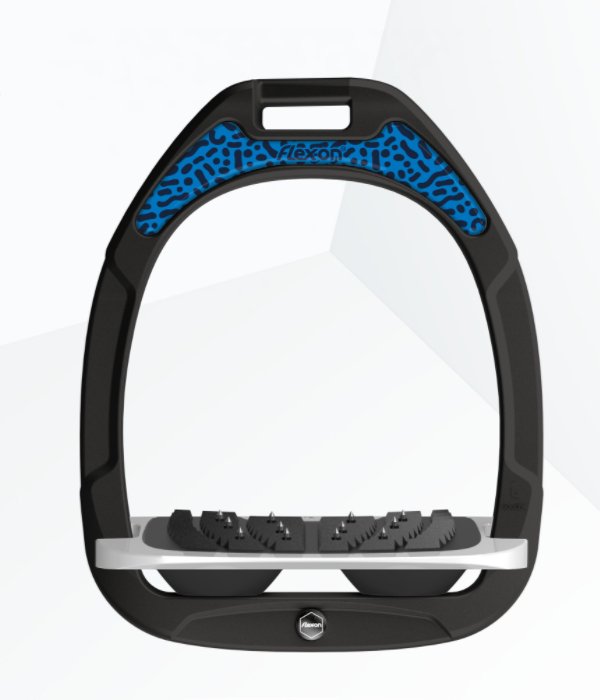 Flex - on Green Composite Stirrups with Patterned Magnetic Stickers - Country Ways